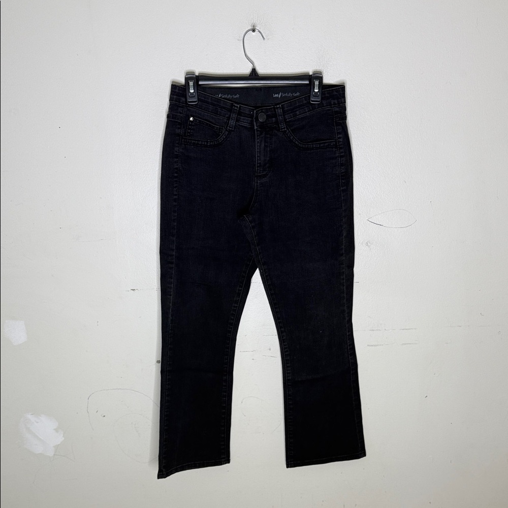Lee Sinfully Soft Women's Black Jeans Size 8 Petite